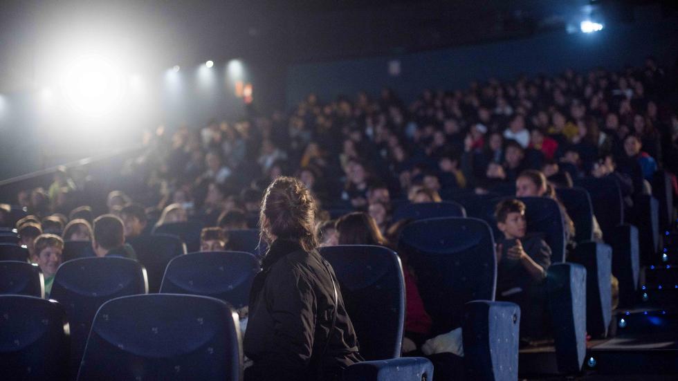 Público en los cines de Nervión