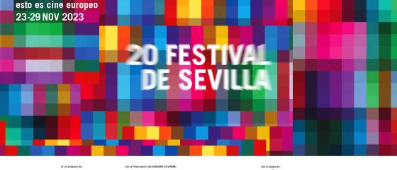 Cartel de la 20 edición del Festival Europeo de Cine de Sevilla