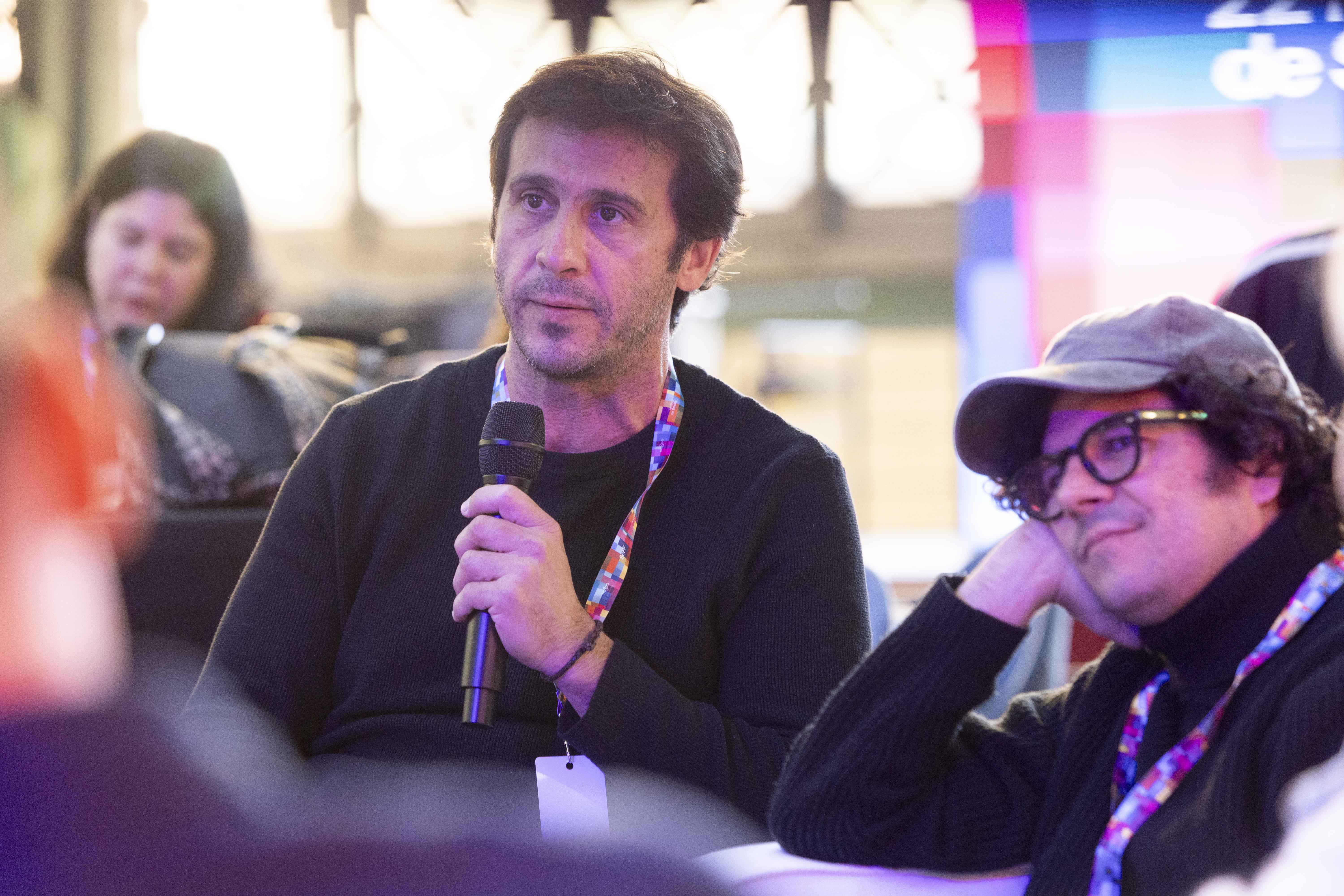 Café con Cineastas Manu Trillo