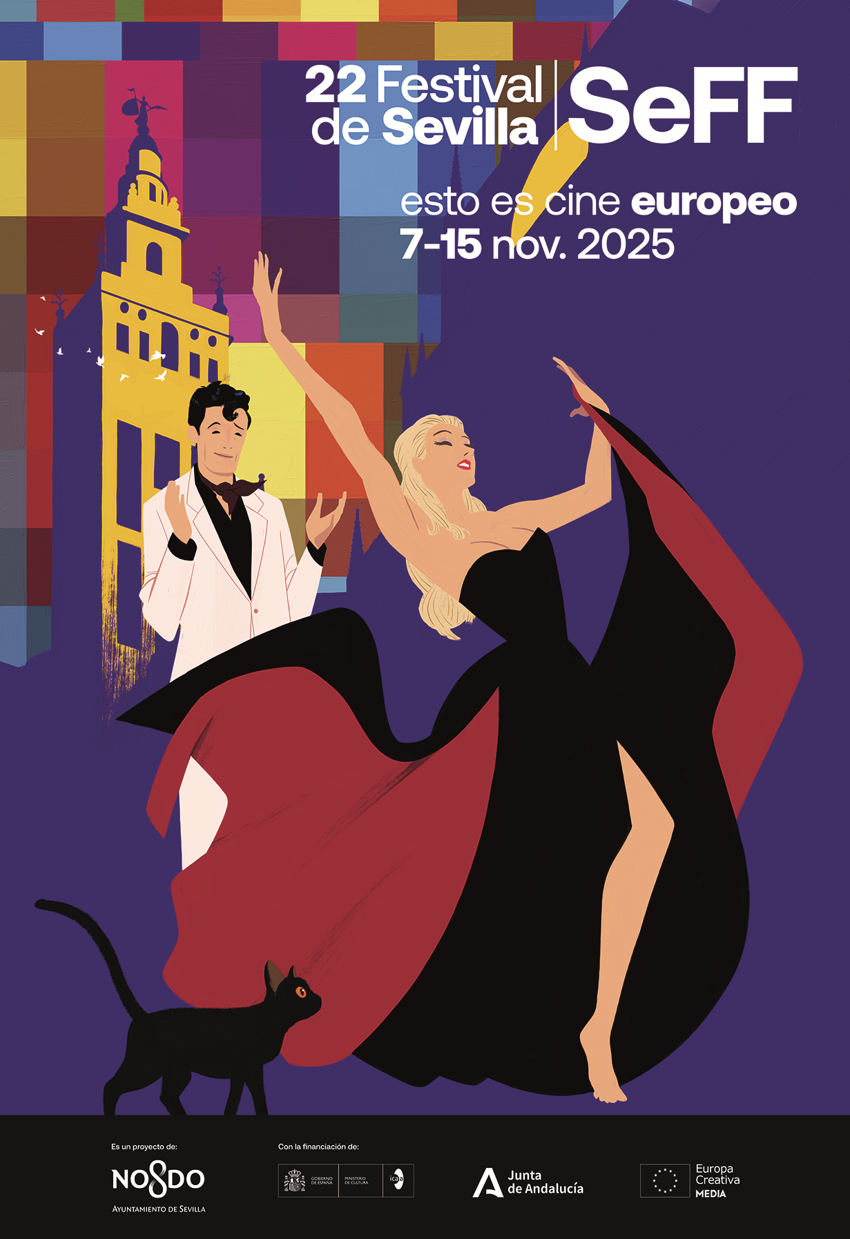 Cartel del 22º Festival de Sevilla
