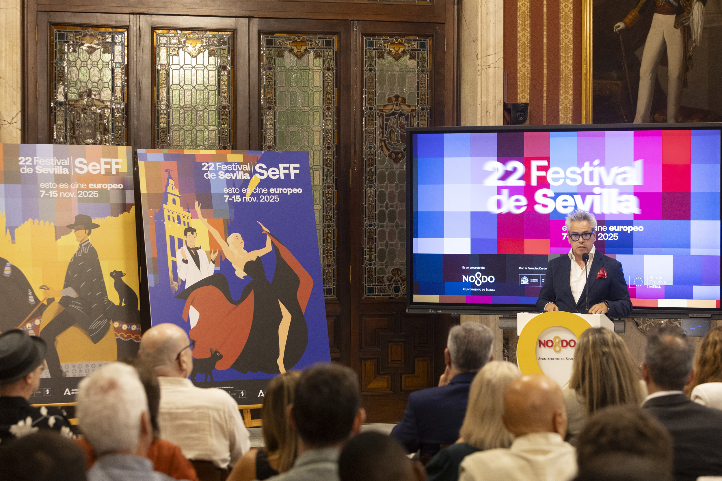 Manuel Cristobal en la presentación del 22º Festival de Sevilla