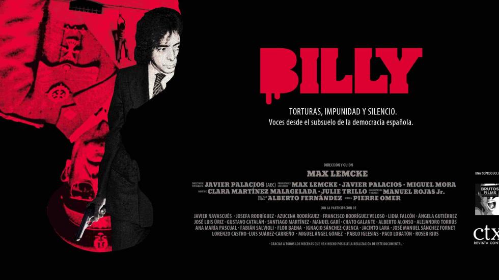 Cartel del documental Billy el Niño, de Max Lemcke