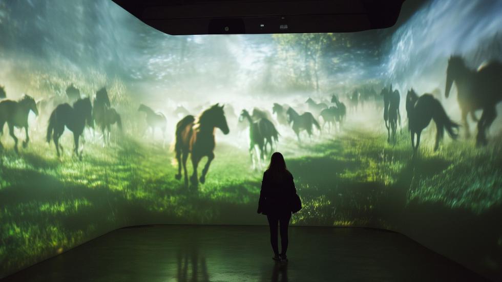 Fillos do vento, immersive cinema