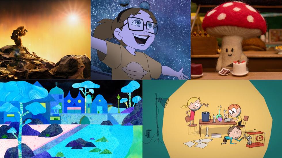 Fotogramas del programa de cortometrajes +5.