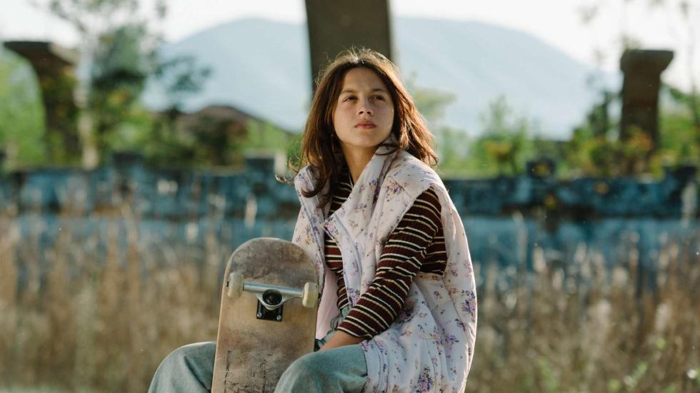 Fotograma de "Skateboarding is not for girls"