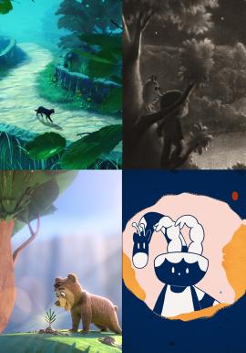 Fotogramas del programa de cortos "The best of Annecy Kids 2025"