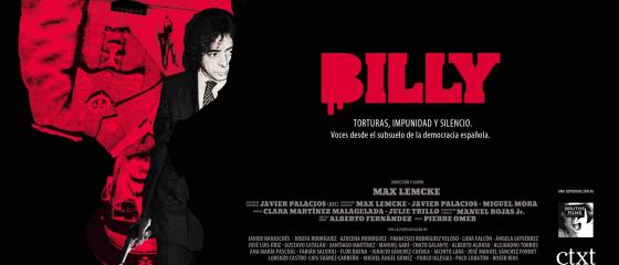Cartel del documental Billy el Niño, de Max Lemcke